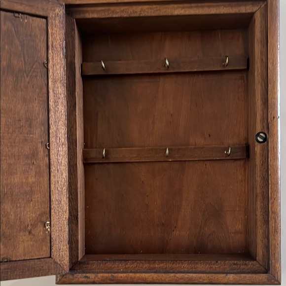 Vintage Key box with Chic Fashion Illustration - Picture 5 of 9